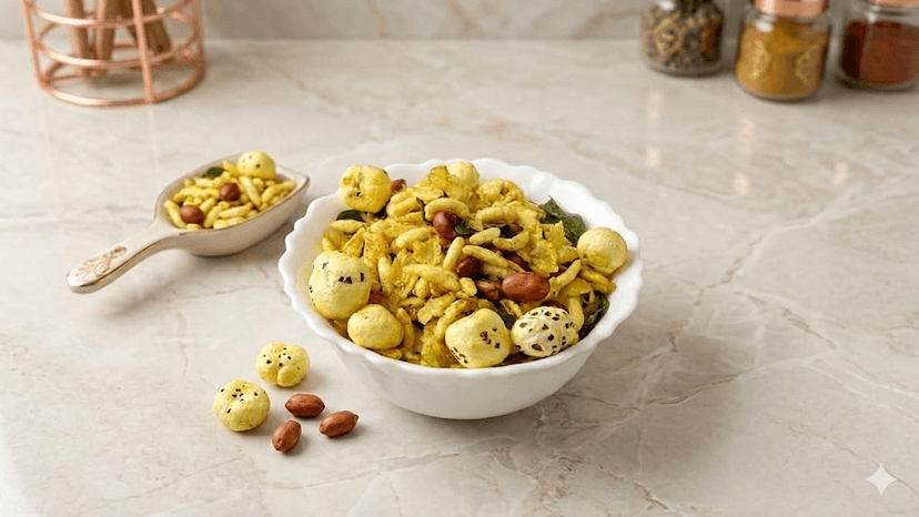 Makhana and Puffed rice mix