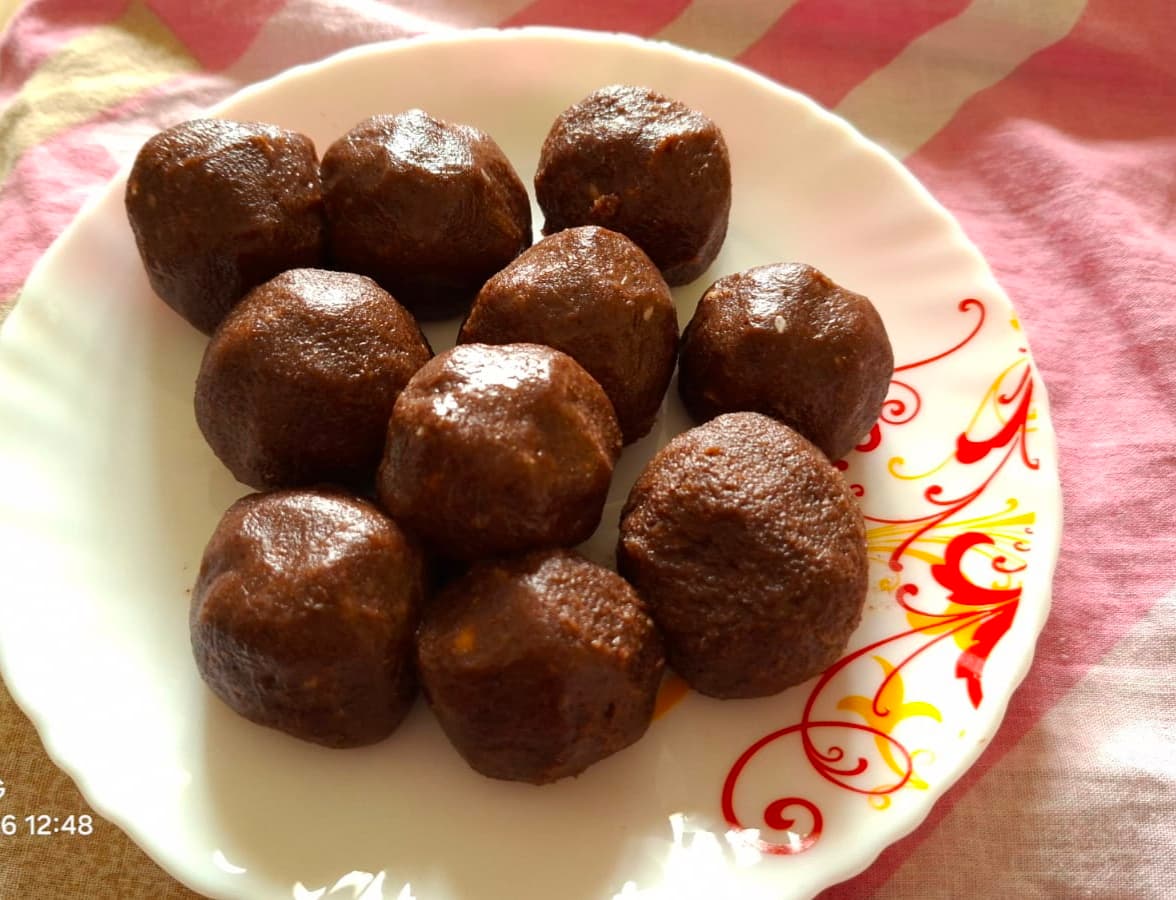 Ragi Choco balls